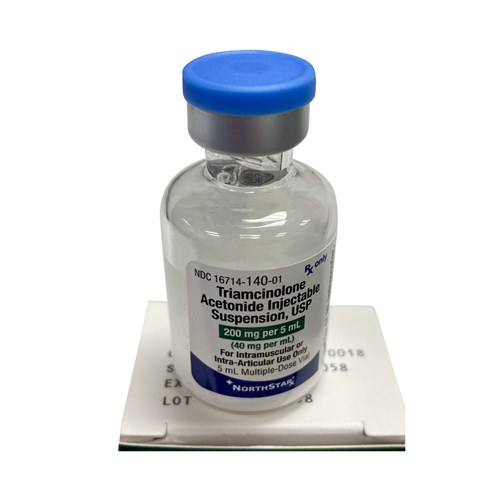 TRIAMCINOLONE ACETONIDE INJ 40MG 5ML