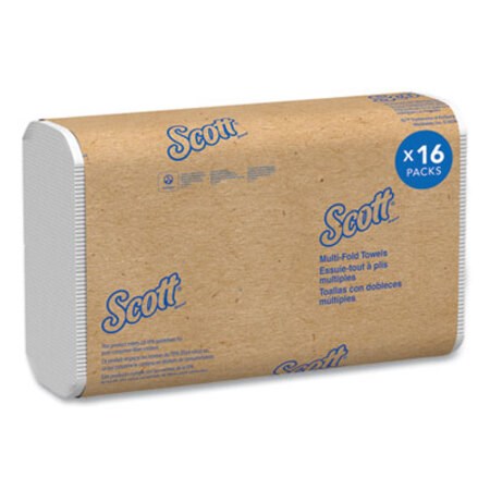 TOWELS MULTI-FOLD PAPER SCOTTS 1-PLY