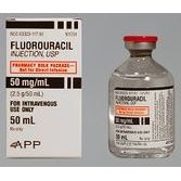 FLUOROURACIL SDV 50MG/ML 50ML INJ