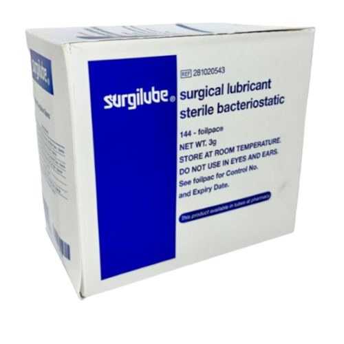 LUBRICANT SURGILUBE 3G FOILPAC BX/144