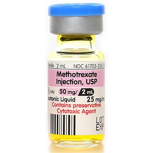 METHOTREXATE VIALS 50MG/2ML PK/5