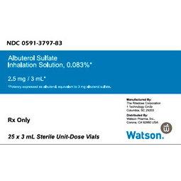 ALBUTEROL SULFATE 2.5MG 3ML