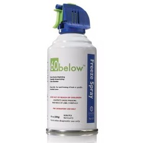 SPRAY 60 BELOW FREEZE 10 OZ CS/12