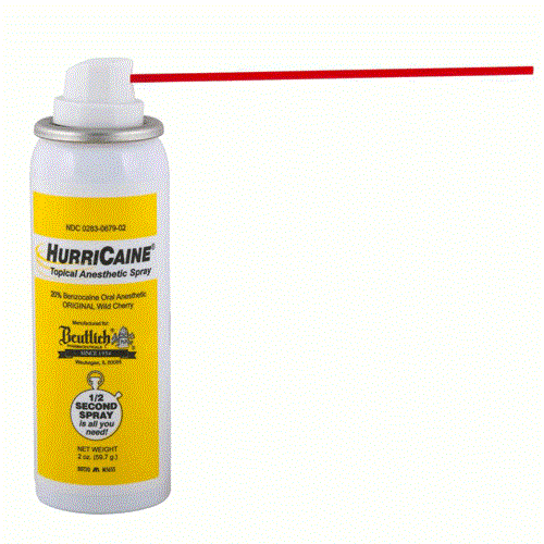 SPRAY HURRICANE TPCL CHERRY FLAVOR 2OZ