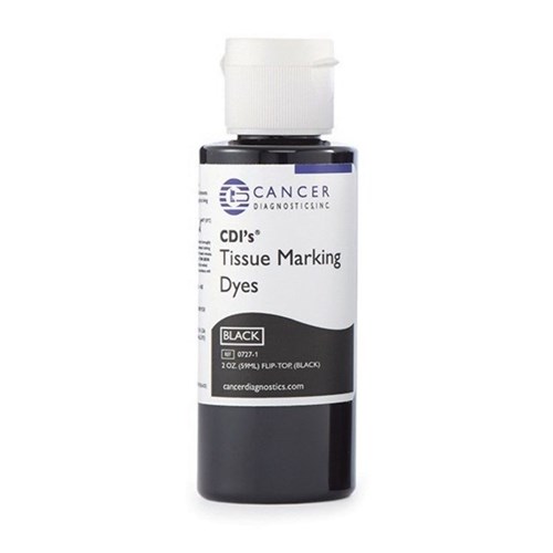 TISSUE MARKING DYE BLACK 2OZ FLIP TOP