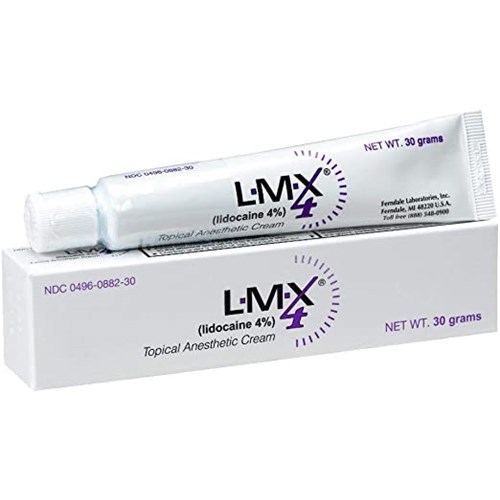 LMX4 ANESTHETIC TOPICAL CREAM 4% 30GM/TB