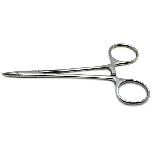 NEEDLE HOLDER WEBSTER SMOOTH JAW 4.5"