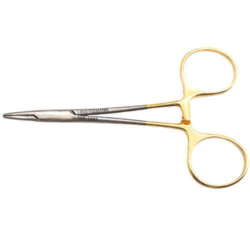 NEEDLE HOLDER WEBSTER 4.5" SERRATED TC