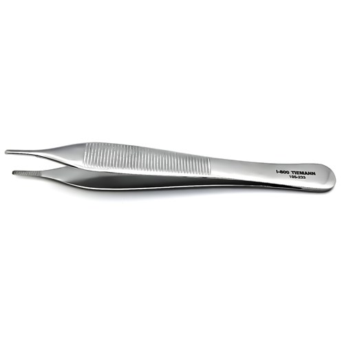 FORCEP EWALD 4 3/4" SERRATED 1.5MM TIP