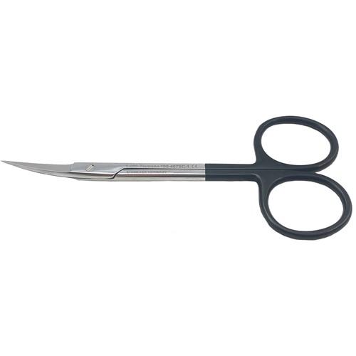 SCISSOR IRIS SUPERCUT CURVED 4.5"