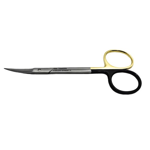 SCISSORS SC IRIS SERRATED CURVED 4 1/2"