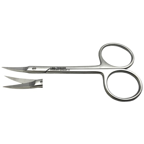 BONN SCISSORS CURVED VERY DELICATE 3 1/2