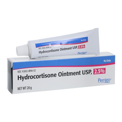 OINTMENT HYDROCORTISONE 2.5% 20GM TUBE