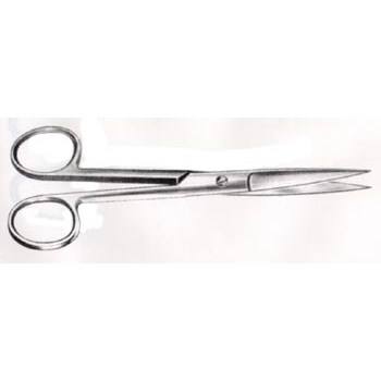 SCISSOR SUTURE CUT CRVD SHRP/SHRP 4 1/2"