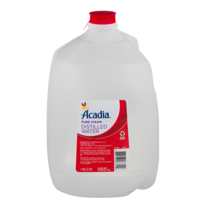 WATER DISTILLED 1 GALLON CASE/6 BOTTLES