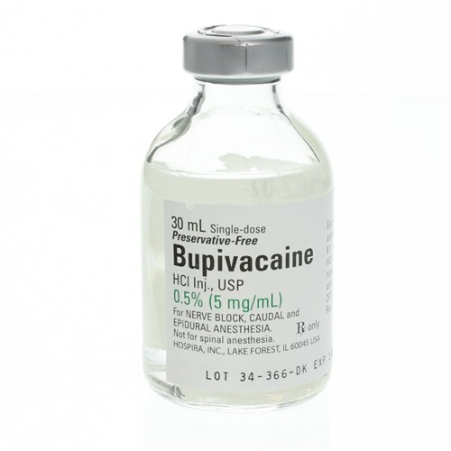 BUPIVCAINE 0.5% SDV 30ML