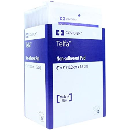 PAD TELFA NON-ADHERENT 3" x 6" BX/50