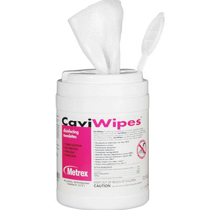 WIPES GERMICIDAL SURFACE CAVIWIPE 160 EA