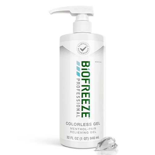 BIOFREEZE 32OZ COLORLESS PUMP 16/CS