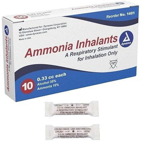 AMMONIA INHALANT AMPULES BX/10