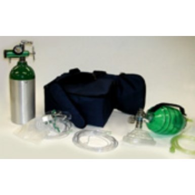 OXYGEN RESUSCITATOR IN CARRY BAG