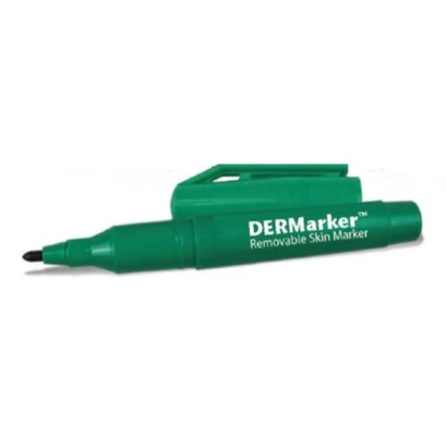 MARKER SKIN EZ REMOVABLE INK GREEN BX/30