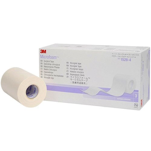 TAPE SURGICAL 4" X 5.5" YD ST BX/3