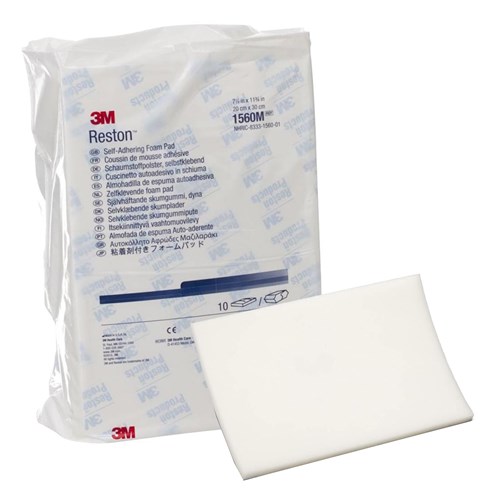 MED SUPPORT SELF-ADHER FOAM PAD CS/25