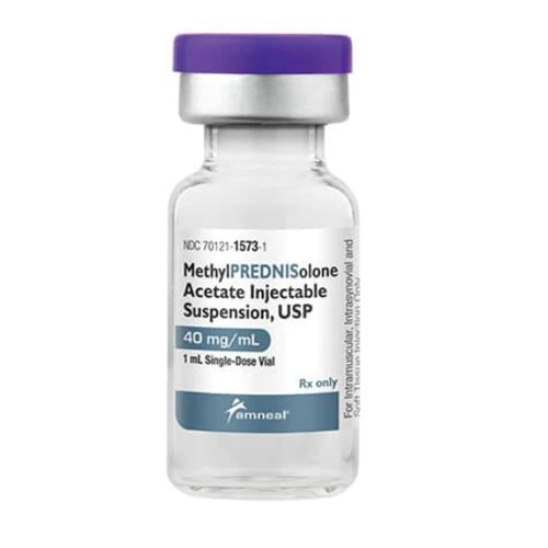 METHYLPREDNISOLONE SDV 40MG/ML 1ML