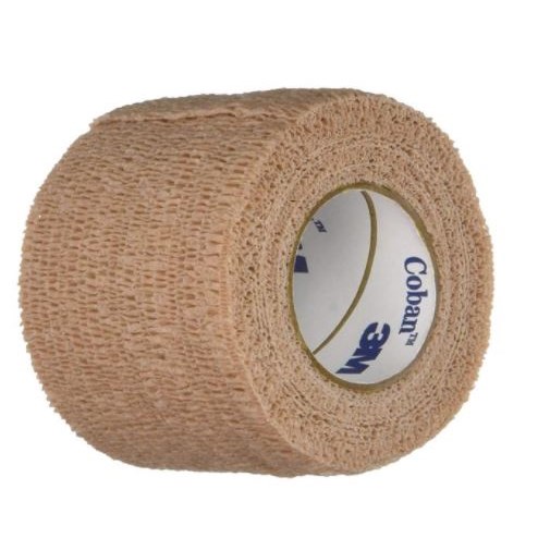 BANDAGE COBAN WRAP 2"x5YD N/S TAN 36/CS