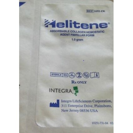 HELITENE ABSORB COLLAGEN HEMOSTATIC 5/B