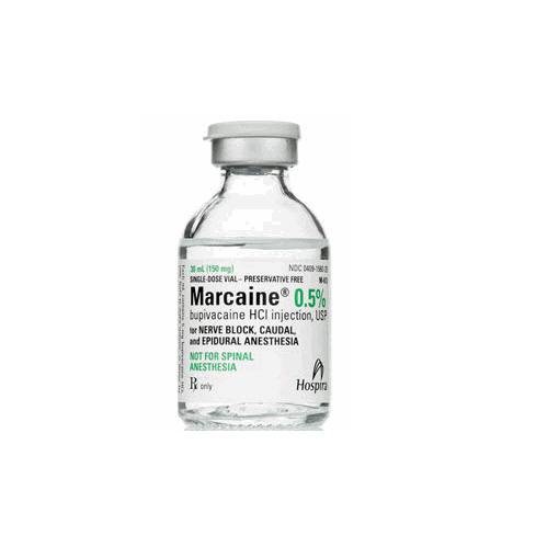 MARCAINE 0.5% W EPI 50 ML