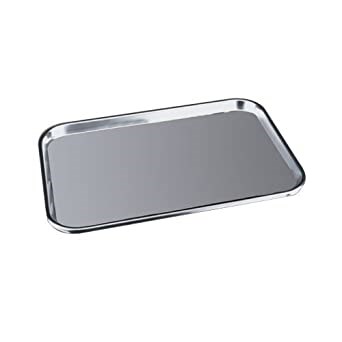 TRAY STAINLESS STEEL 17" X 12"