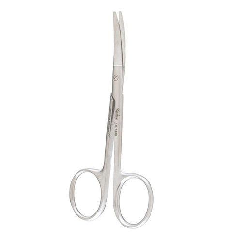 SCISSORS IRIS KNAPP CURVD BLUNT-BLUNT 4"