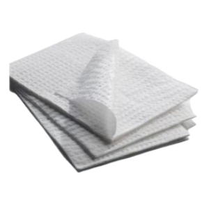 TOWELS 3-PLY POLYBACK 13.5" x 18" WHITE