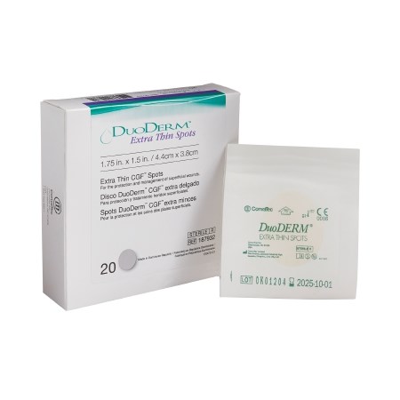 DRESSING DUODERM OVAL/SPOT THIN