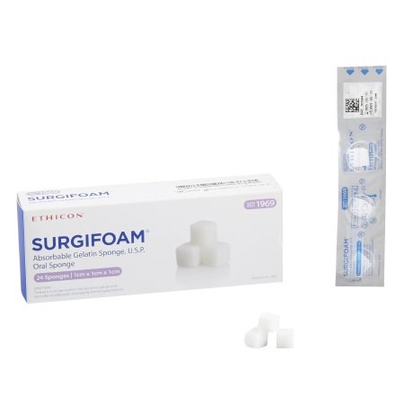 SPONGE SURGIFOAM GELATIN 1X1X1