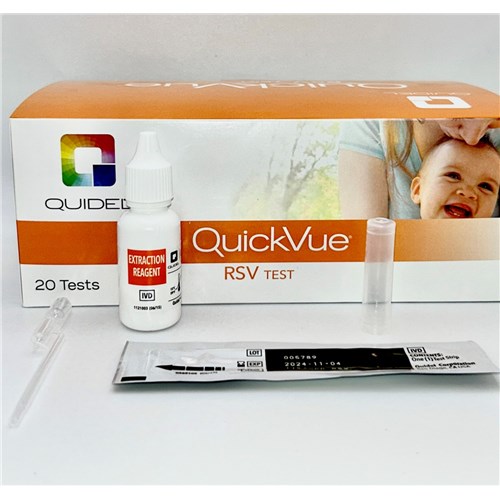 RSV TEST QUICKVUE CLIA WAIVED SYNC BX/20