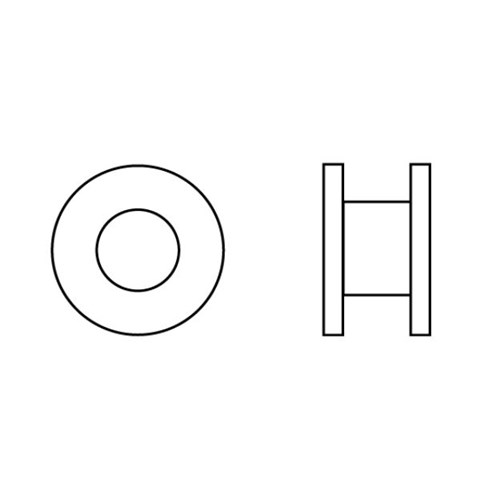 TUBE EAR REUTER BOBBIN 1.14MM ID FLANGE