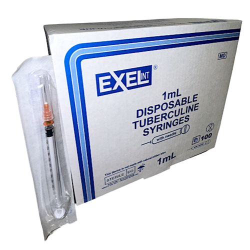 SYRINGE TB 1ML 25G X 5/8" LUER SLIP