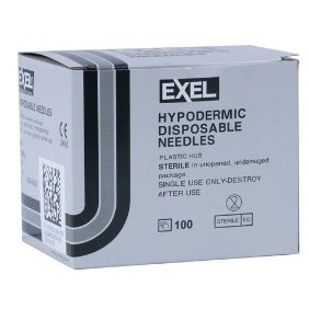 NEEDLE EXEL 22G X 1" BX/100