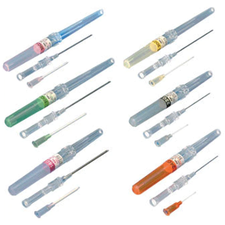 CATHETER IV 18G X 1.5" SAFELET