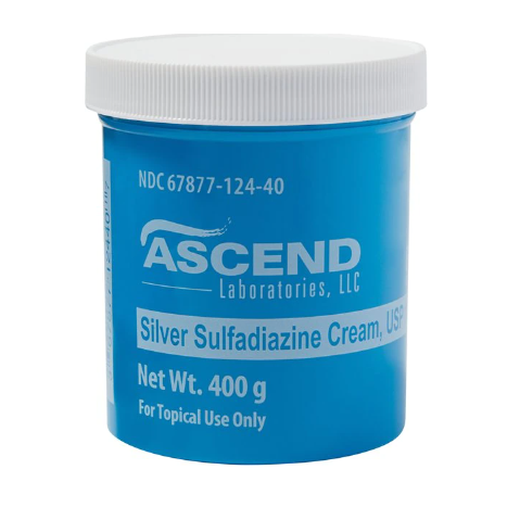 SILVER SULFADIAZINE CREAM 1% 400GM EA/1