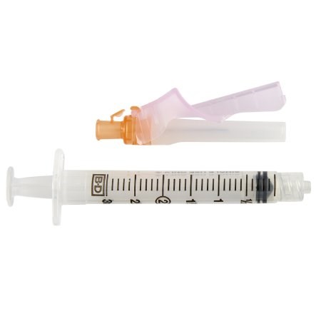 SYRINGE 3CC 25G X 1" ECLIPSE SAFETY