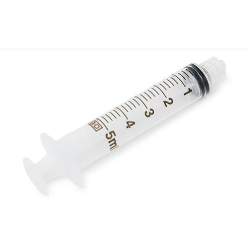 SYRINGE ONLY 5ML BD LUER LOK 4BX/CS