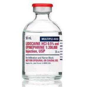 LIDOCAINE 0.5% MDV W/ EPI HCI INJ 50ML