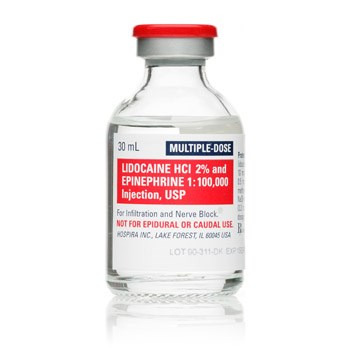 LIDOCAINE 2% MDV W/ EPI HCI INJ 30ML