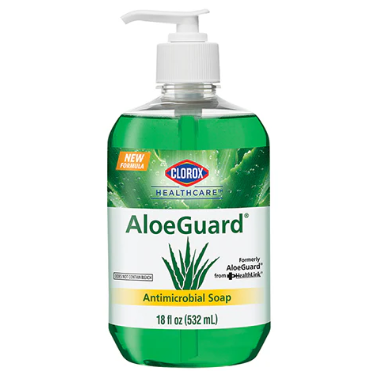 SOAP ANTIMICROBIAL ALOE 18OZ W PUMP