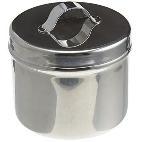 JAR OINTMENT STAINLESS STEEL 8OZ