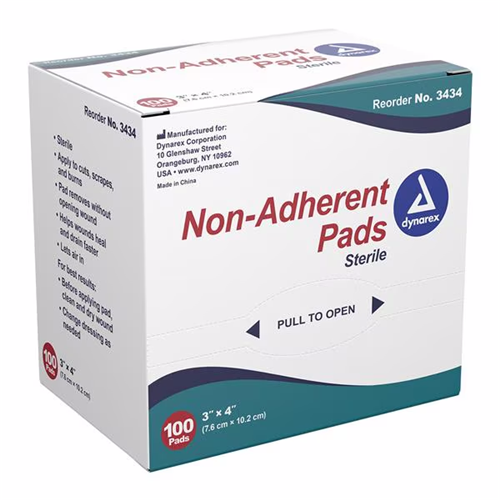 GAUZE SPONGE 3X4 NON ADHERENT NS